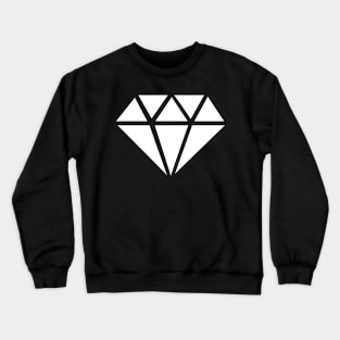 White Diamond Crewneck Sweatshirt